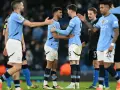 Piłkarze Manchesteru City świętują zwycięstwo w Lidze Mistrzów. Wczorajszy mecz ligi mistrzów zakończył się ich triumfem.