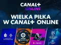 Canal+ Online promocja: Wielka piłka w Canal+ Online! Zobacz loga Ekstraklasy, La Liga, Premier League i Ligi Mistrzów.
