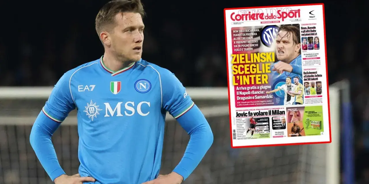 Piotr Zieliński wybiera Inter. Gazeta "Corriere dello Sport" spekuluje o jego zarobkach i przyszłości.