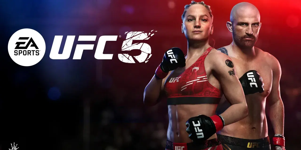 EA Sports UFC 5: dwójka zawodników UFC gotowa do walki. Poznaj co to UFC i poczuj adrenalinę!