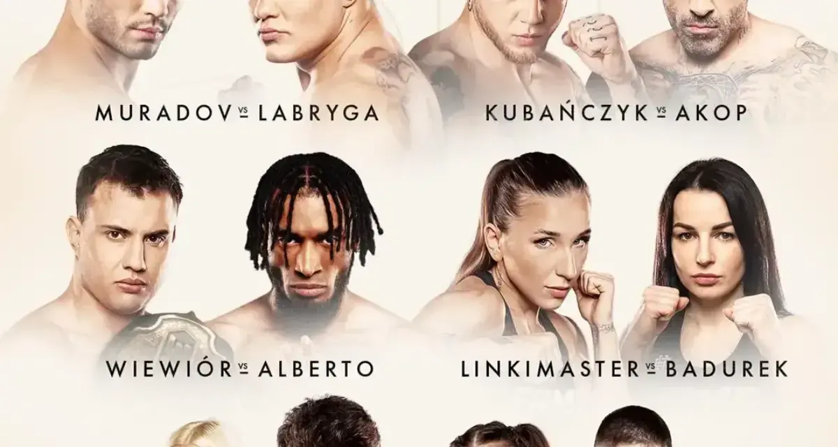 Fame MMA 30 karta walk: Murado vs Labryga, Kubańczyk vs Akop, Wiewiór vs Alberto, Linkimaster vs Badurek.