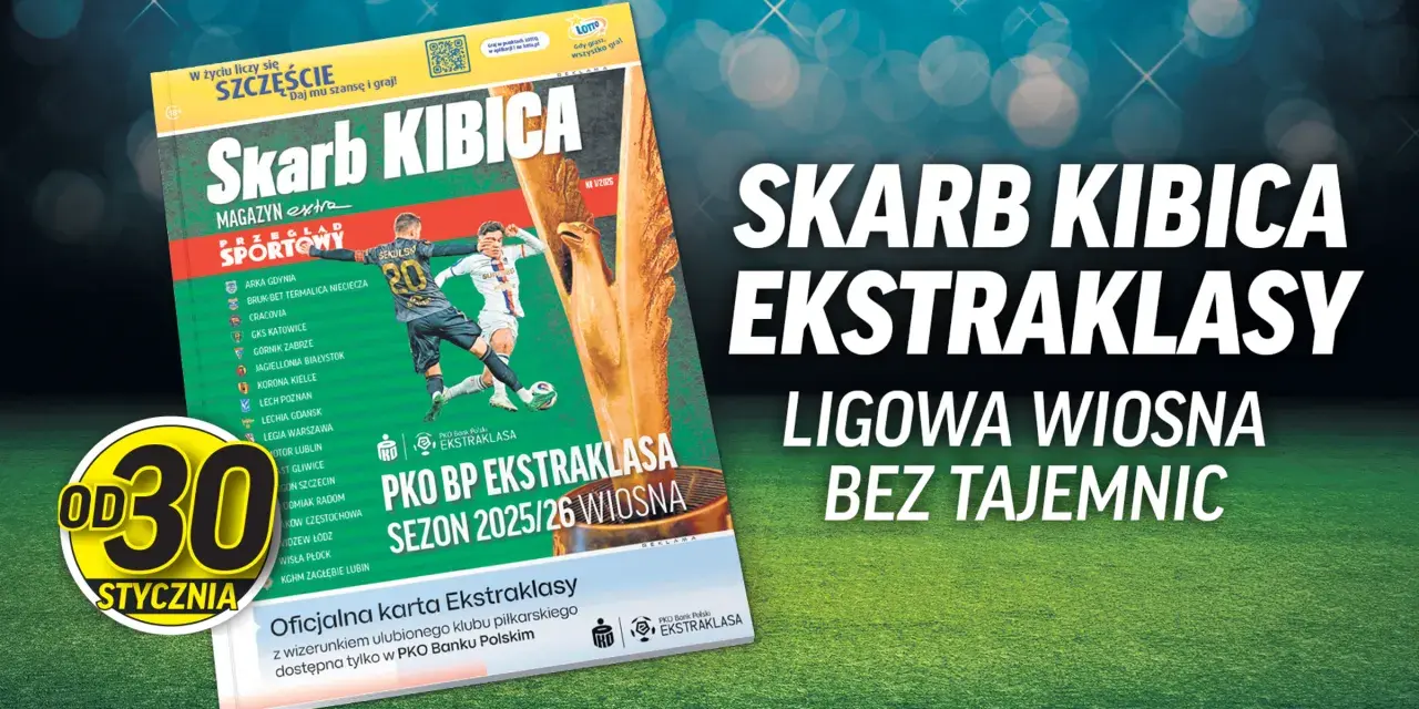 Skarb Kibica Ekstraklasy - magazyn z ligową wiosną bez tajemnic. Od 30 stycznia dostępna oficjalna karta kibica.
