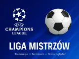 Liga Mistrzów w TVP! Logo UEFA Champions League i piłka nożna. Sprawdź transmisje, terminarz i gdzie oglądać mecze.