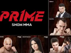 Kolaż z wizerunkami prime MMA zawodników: Don Kasjo, Jas Kapela, Mateusz Murański, Queen of the Black, oraz dwóch innych.