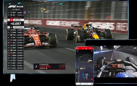 Oglądaj F1 gdzie obejrzeć: wyścig na ekranie TV, dane na telefonie. Leclerc walczy z Verstappenem.