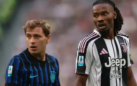 Piłkarze Interu i Juventusu na boisku. Zacięta rywalizacja w Serie A, gdzie rankingi inter mediolan – juventus są kluczowe.