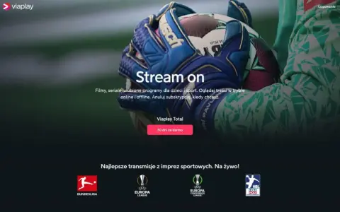 Viaplay Polska: bramkarz w rękawicach trzyma piłkę. Streamuj filmy, seriale i sport. Oglądaj najlepsze transmisje na żywo.