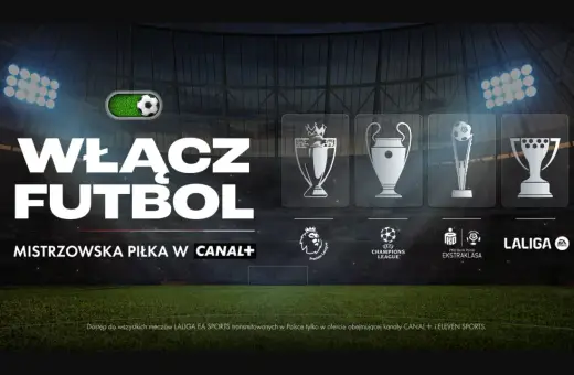 Włącz futbol na platformie Canal+! Mistrzowska piłka z pucharem Ligi Mistrzów, Premier League i La Liga.