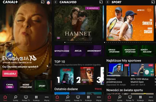 Telewizja internetowa ranking: aplikacja Canal+ oferuje filmy, seriale i sport. Zobacz TOP 10 najchętniej wypożyczanych tytułów.