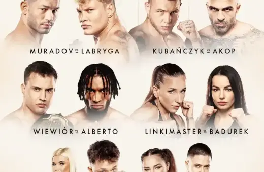 Fame MMA 30 karta walk: Murado vs Labryga, Kubańczyk vs Akop, Wiewiór vs Alberto, Linkimaster vs Badurek.