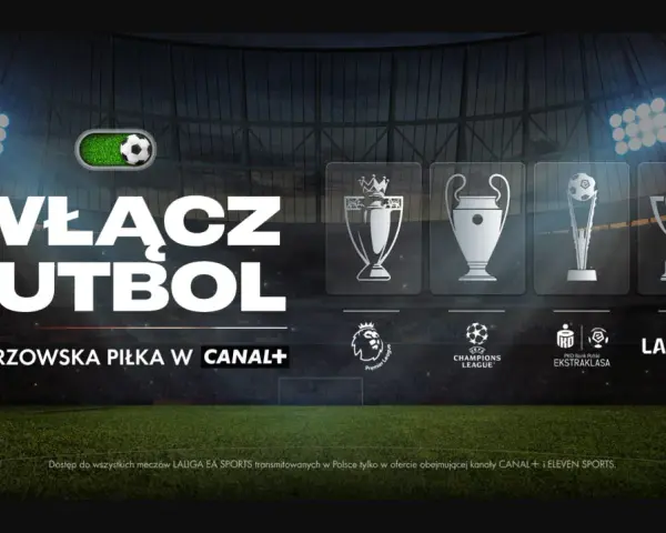 Włącz futbol na platformie Canal+! Mistrzowska piłka z pucharem Ligi Mistrzów, Premier League i La Liga.