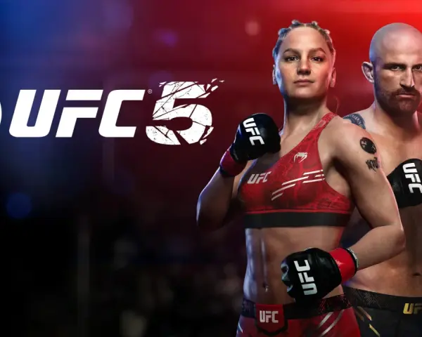 EA Sports UFC 5: dwójka zawodników UFC gotowa do walki. Poznaj co to UFC i poczuj adrenalinę!