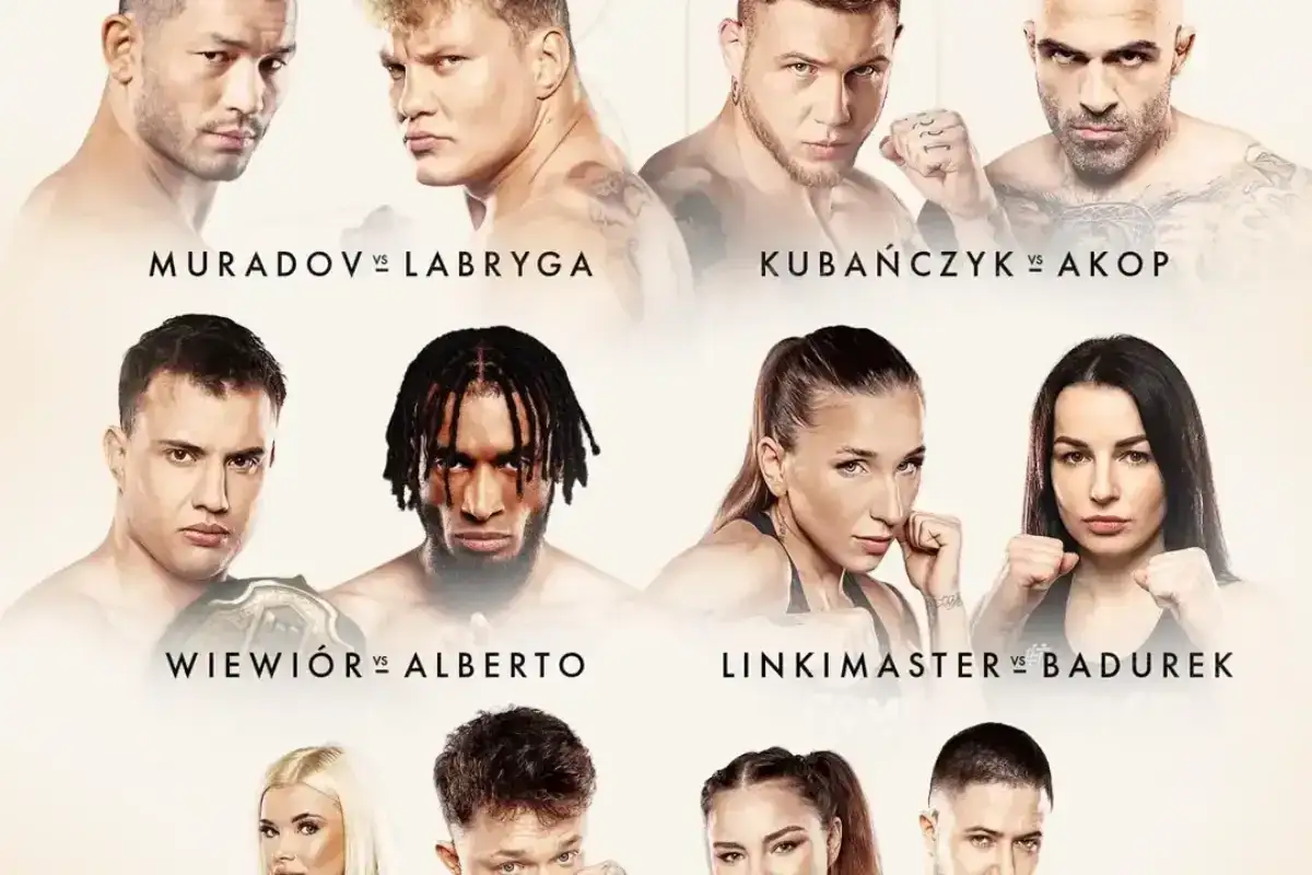 Fame MMA 30 karta walk: Murado vs Labryga, Kubańczyk vs Akop, Wiewiór vs Alberto, Linkimaster vs Badurek.
