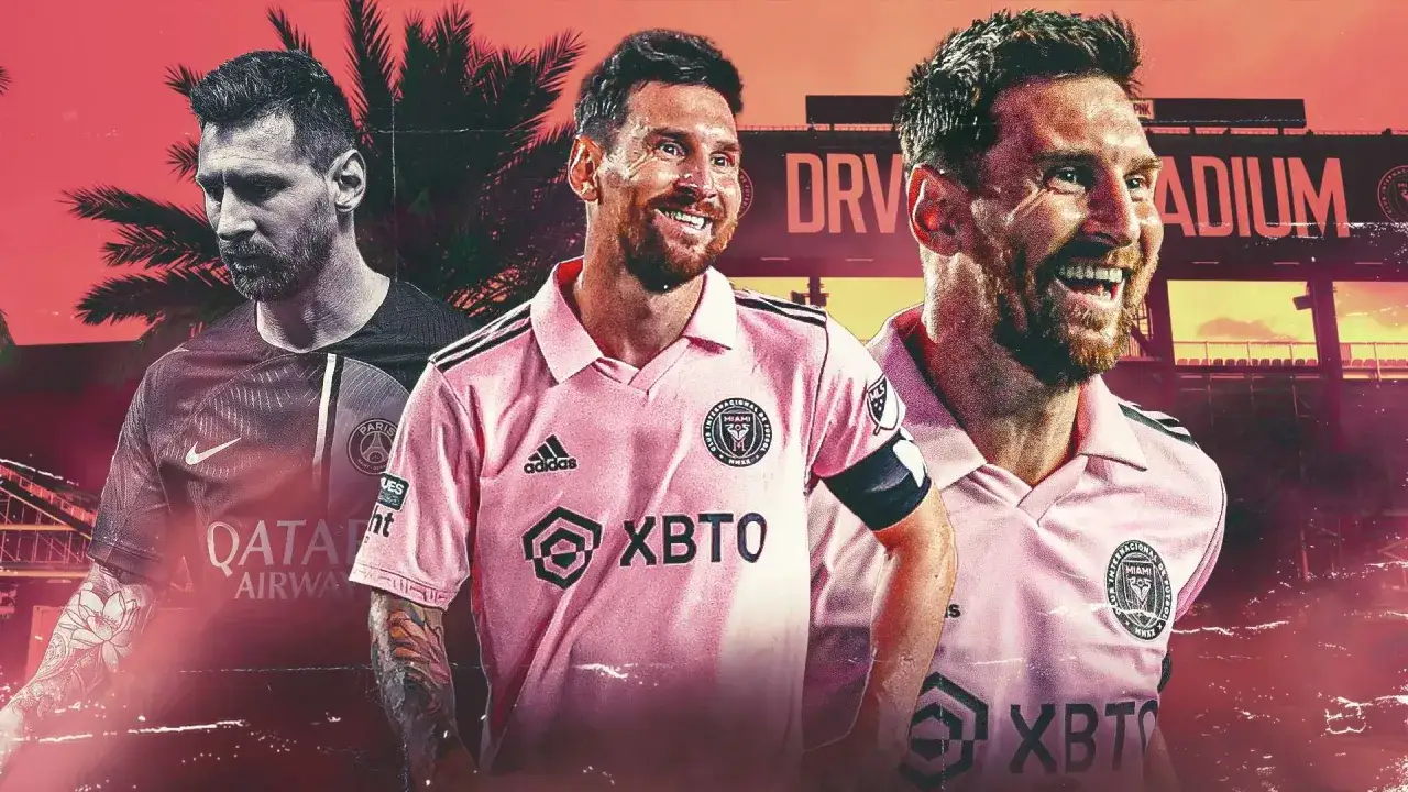 Messi w koszulkach PSG i Interu Miami. Zobacz, w jakich klubach grał Messi, od Paryża po Florydę.
